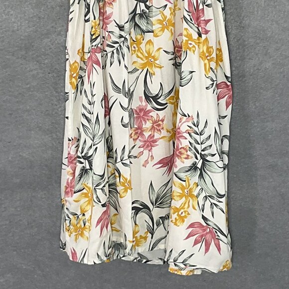 Divided Dress Womens Sz 2 Sundress Floral Zip Feminine Summer Travel Beach‎ - Picture 7 of 13
